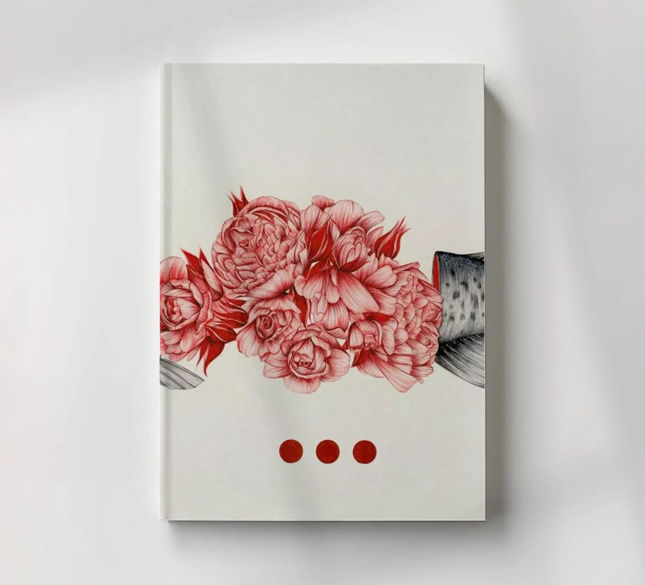 To Bloom Not Bleed 2 notebook by The White Deer