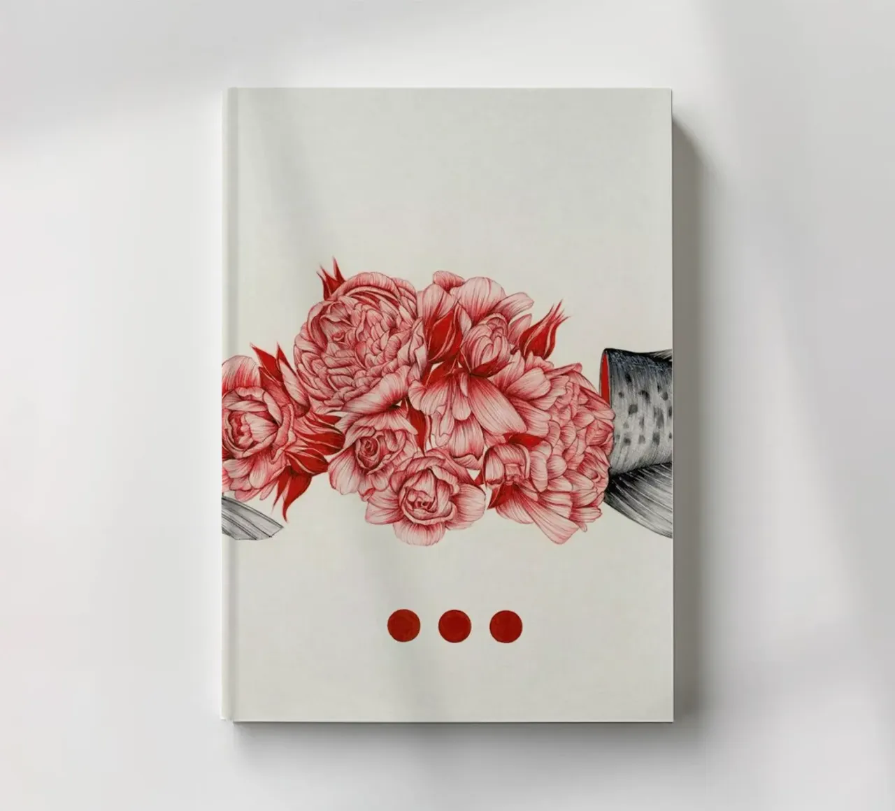 To Bloom Not Bleed 2 Notizbuch von The White Deer