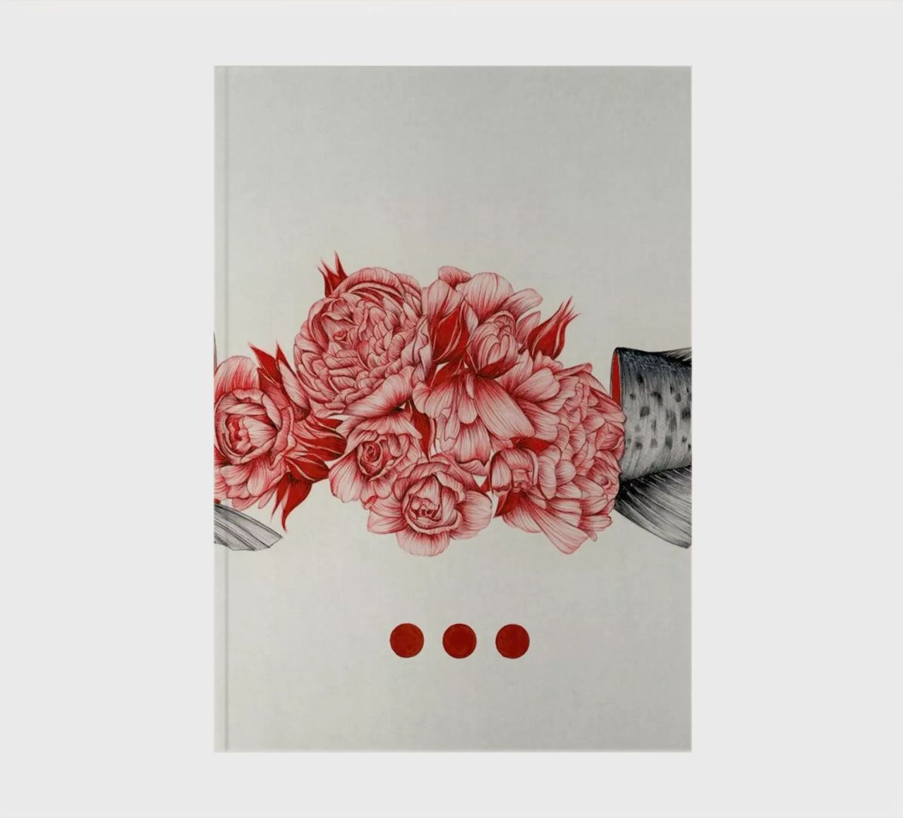 To Bloom Not Bleed 2 notebook by The White Deer