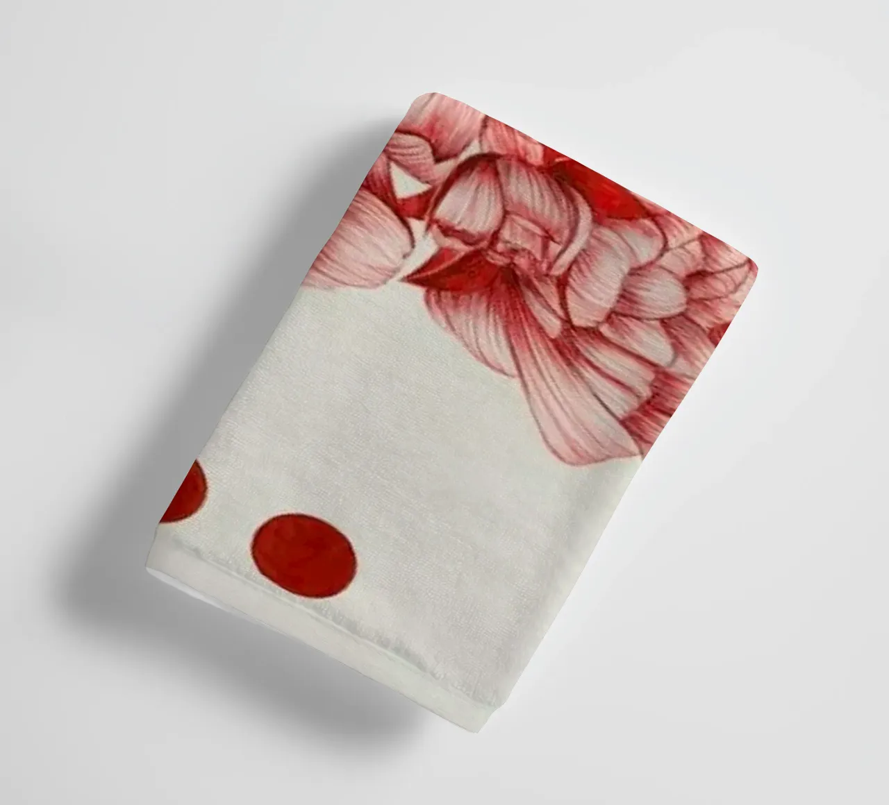 To Bloom Not Bleed 2 toalla de baño de The White Deer