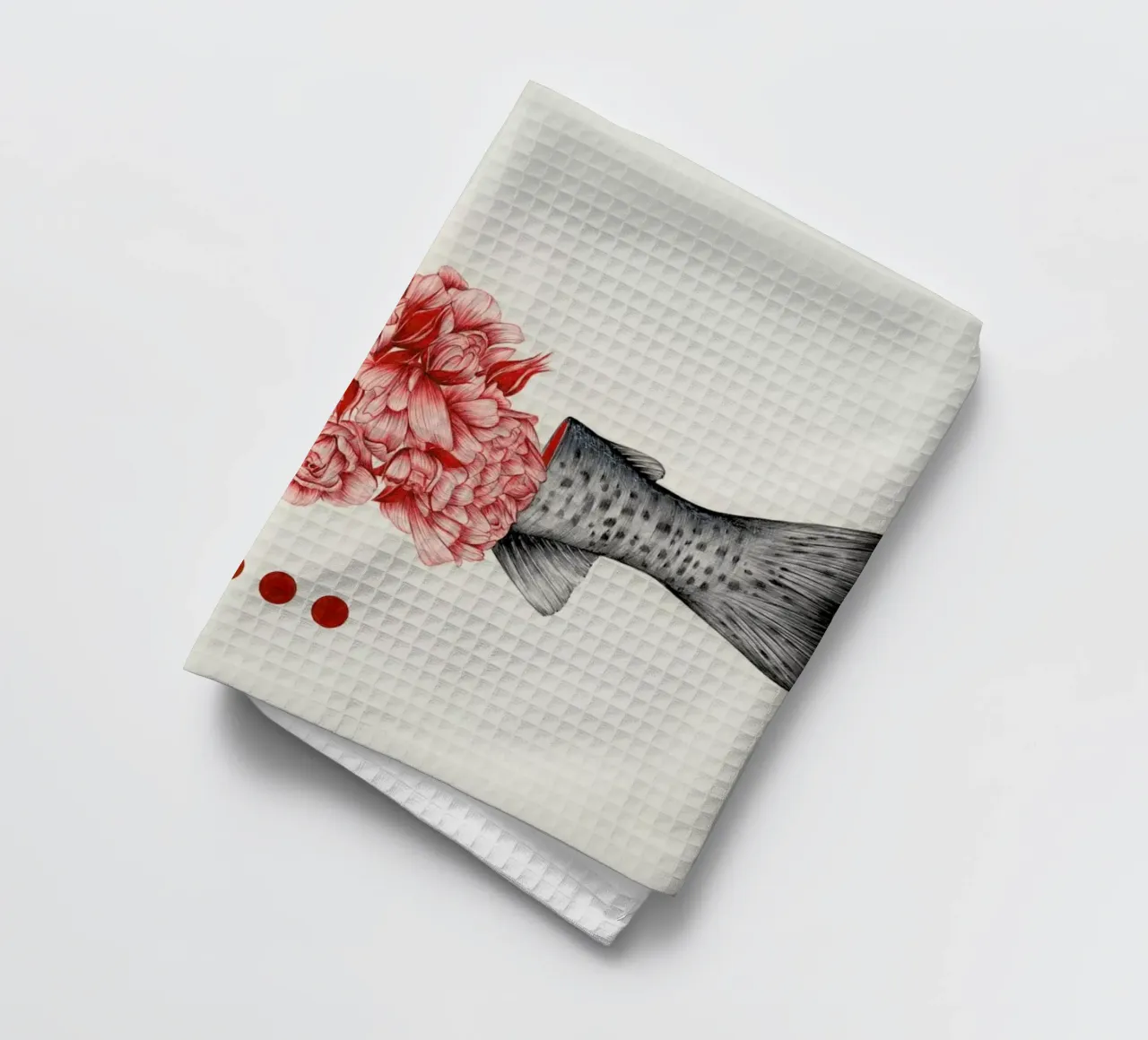 To Bloom Not Bleed 2 torchon de The White Deer