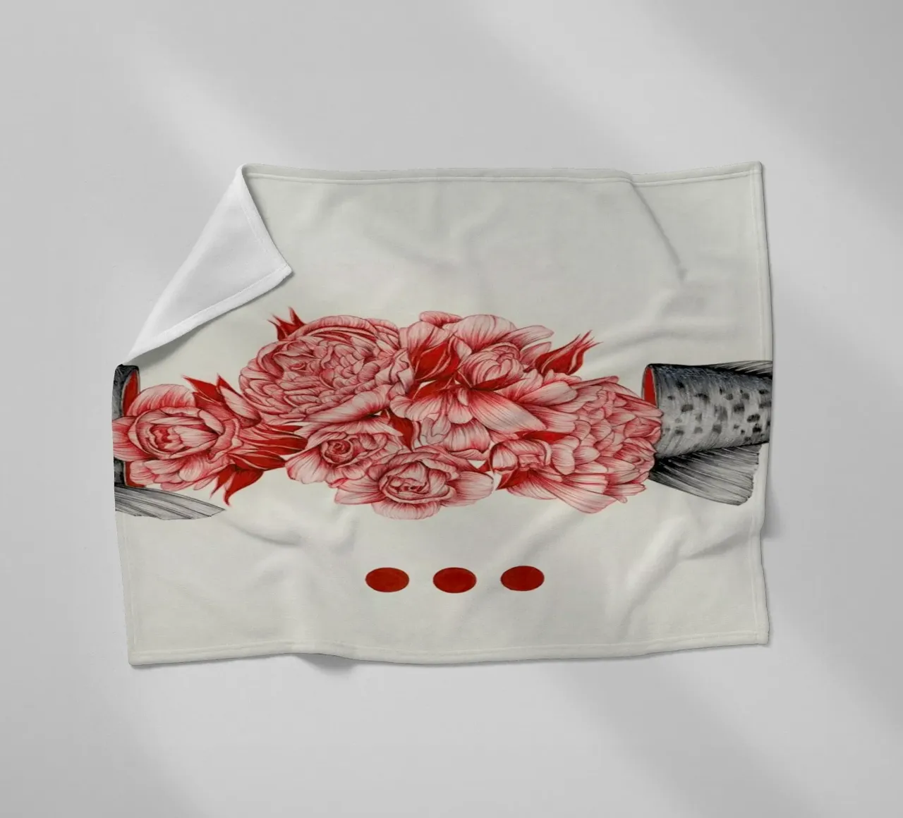 To Bloom Not Bleed 2 coperta in pile da The White Deer