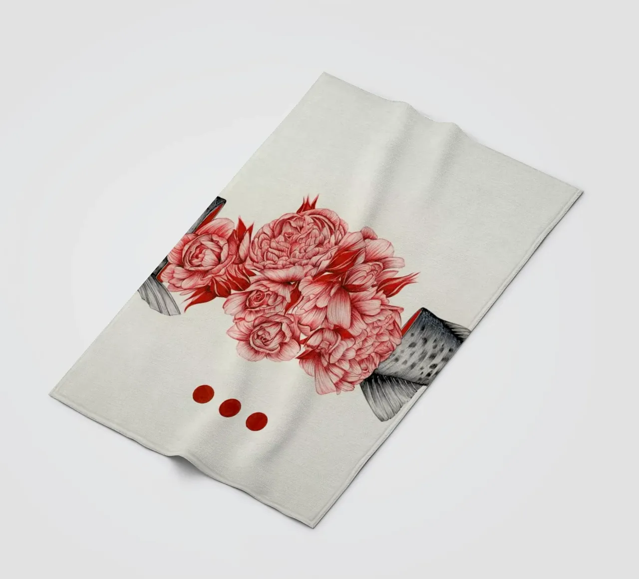 To Bloom Not Bleed 2 coperta in pile da The White Deer