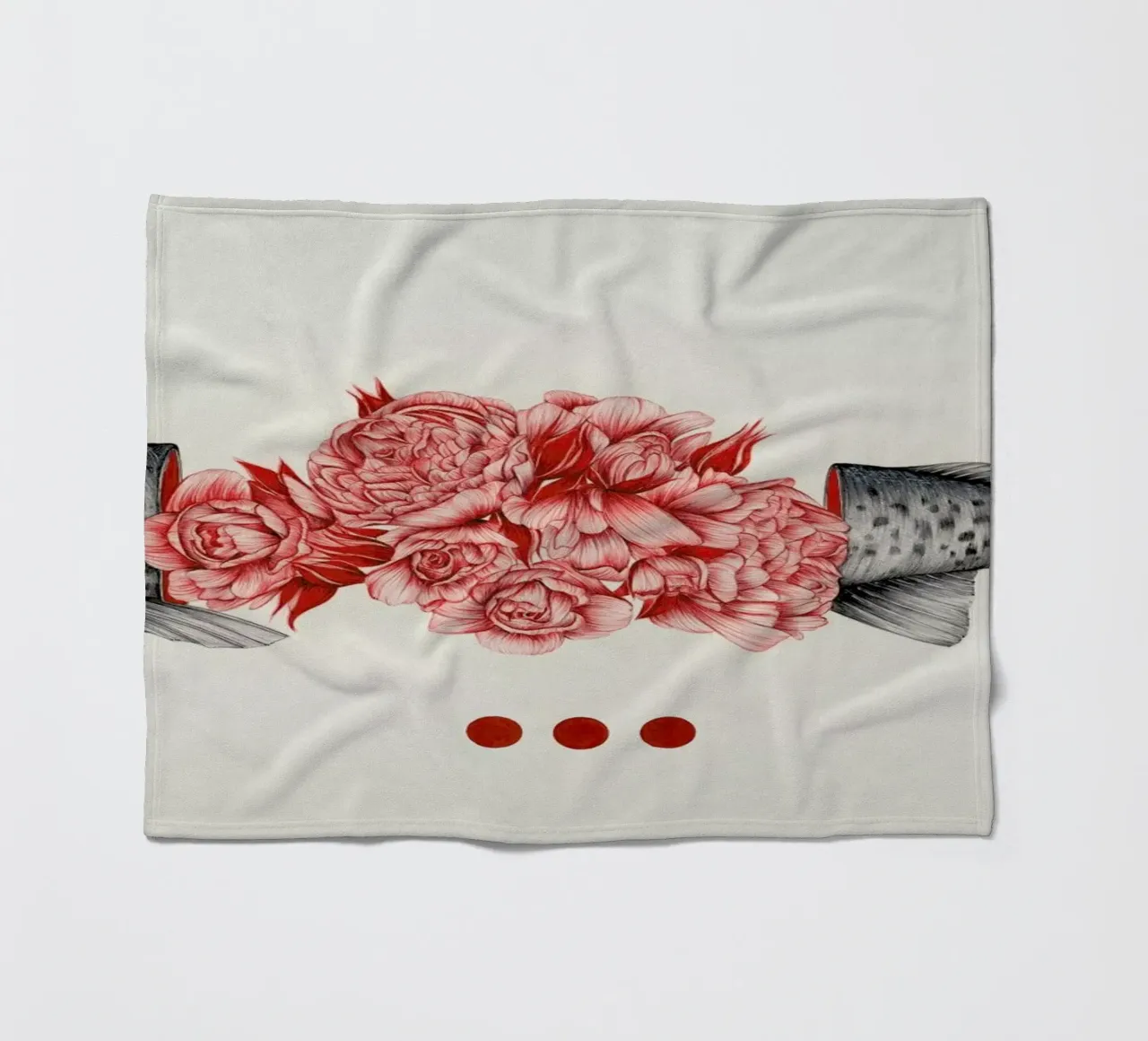 To Bloom Not Bleed 2 coperta in pile da The White Deer