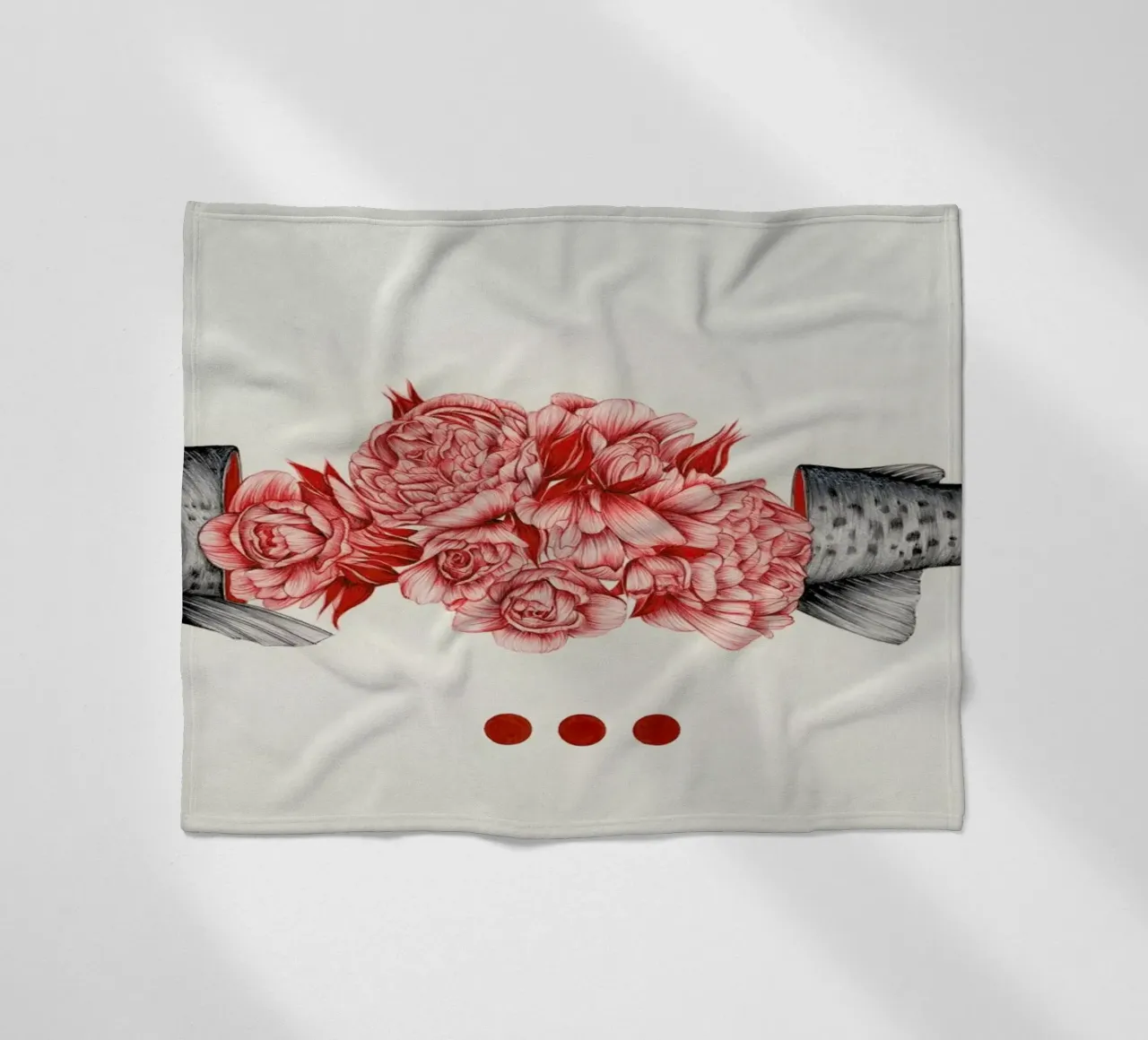 To Bloom Not Bleed 2 coperta in pile da The White Deer