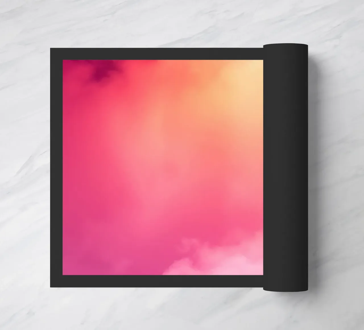 Sfondo astratto di una nuvola con colori sfumati e morbide zerbino da DesignDoodle