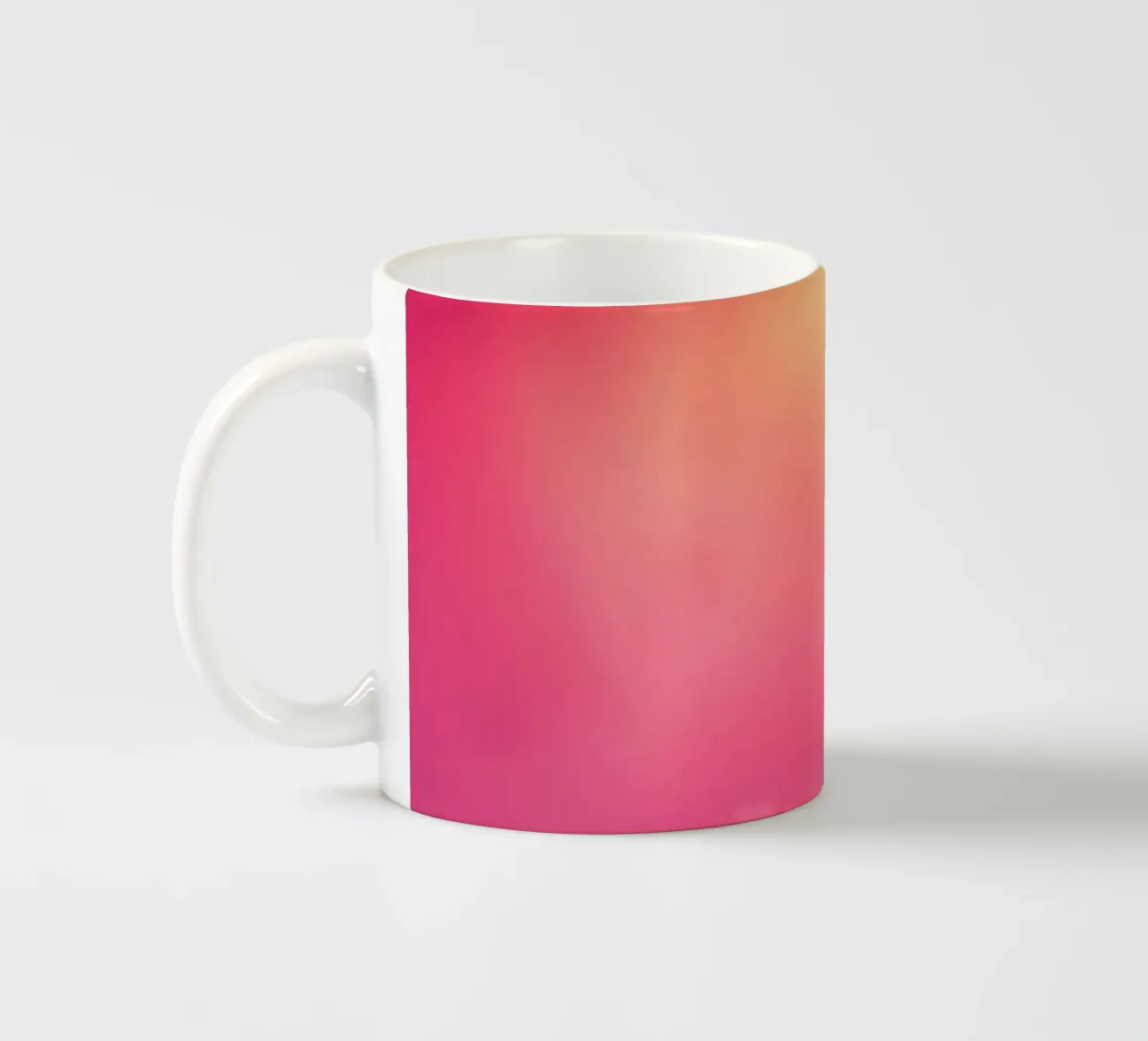 abstract cloud background featuring gradient colors and soft ceramic mug by DesignDoodle