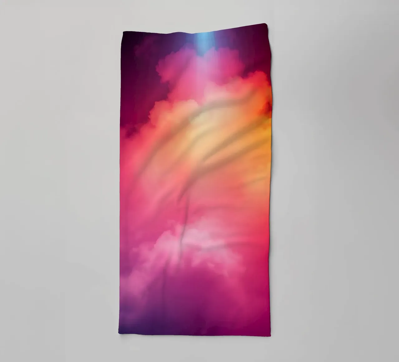 abstract cloud background featuring gradient colors and soft towel by DesignDoodle