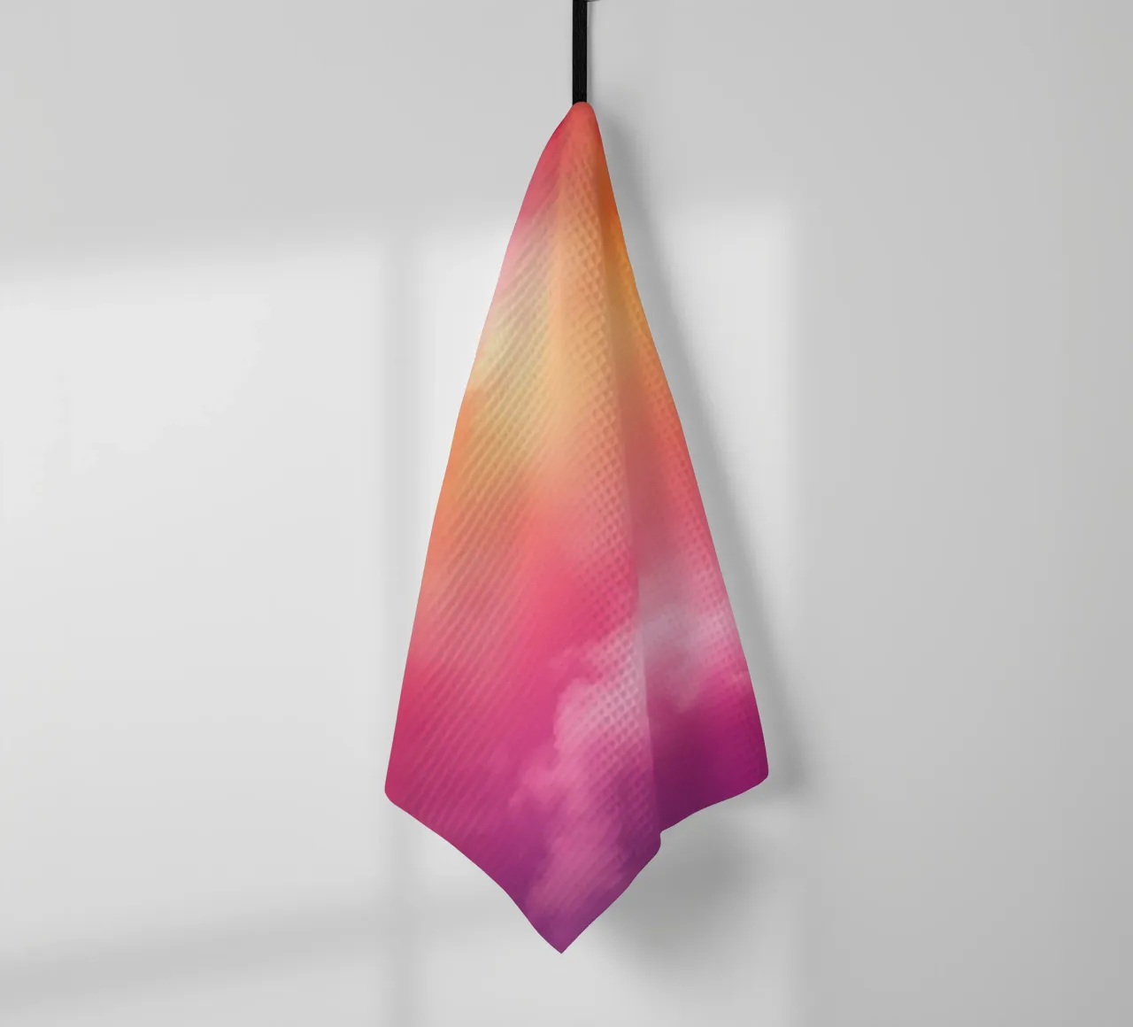 abstract cloud background featuring gradient colors and soft tea towel by DesignDoodle