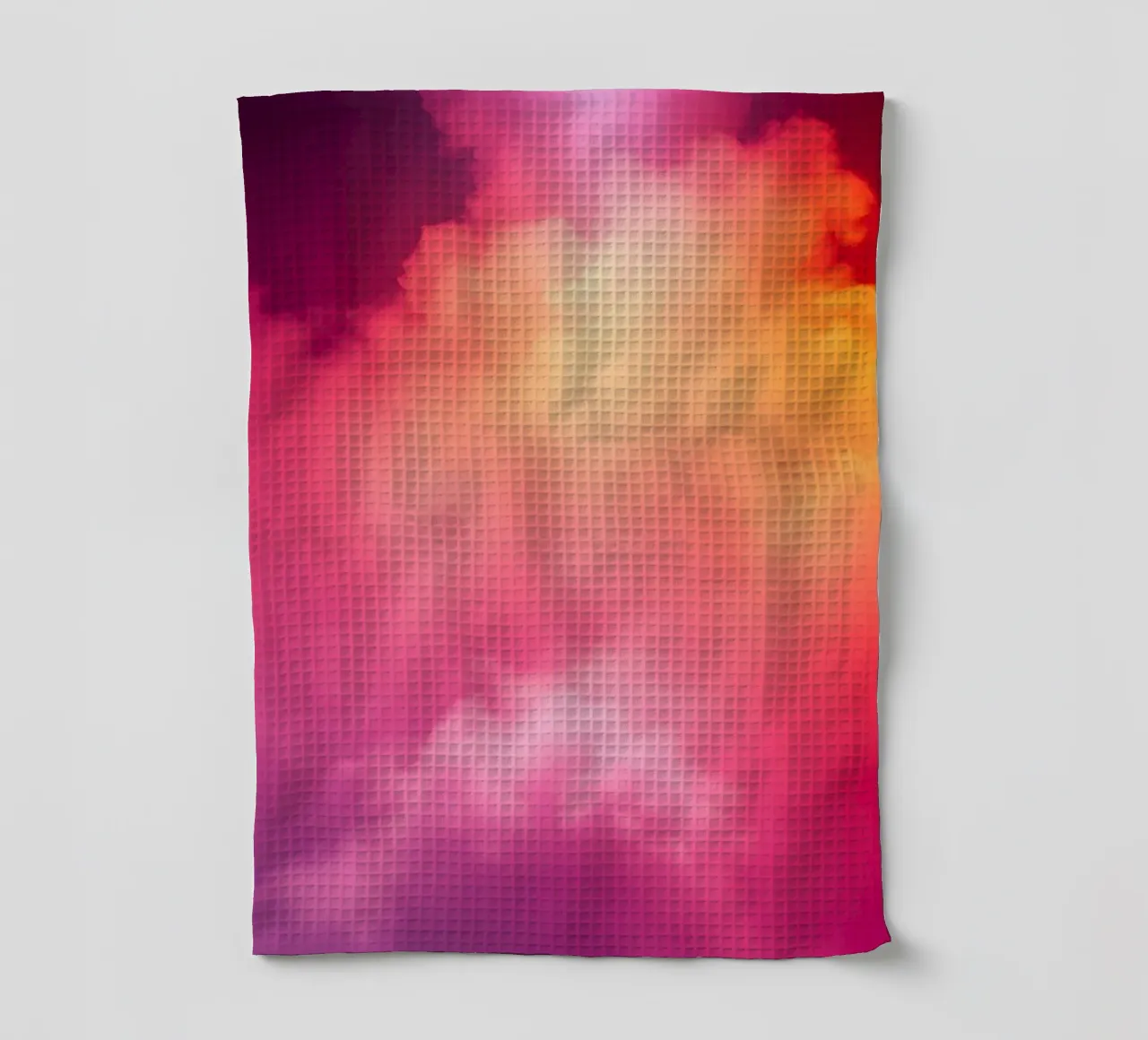 abstract cloud background featuring gradient colors and soft tea towel by DesignDoodle