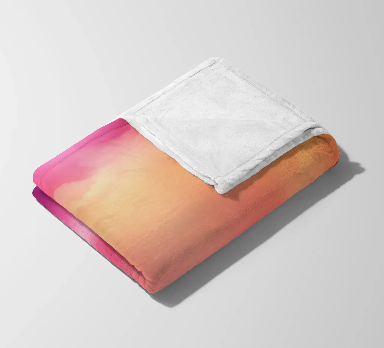 fond abstrait de nuages avec des couleurs dégradées et douces plaid polaire de DesignDoodle