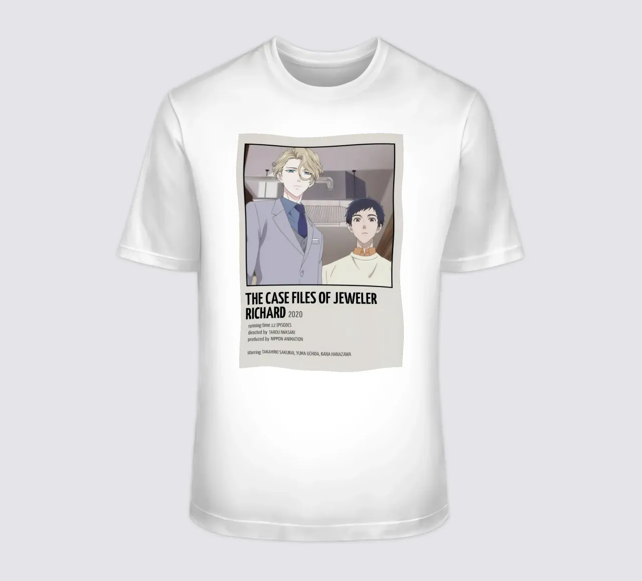 THE CASE FILES OF JEWELER  RICHARD 2020 t-shirt da Totoya