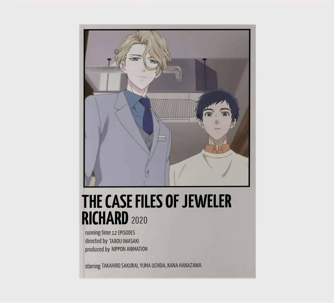 THE CASE FILES OF JEWELER  RICHARD 2020 notebook by Totoya