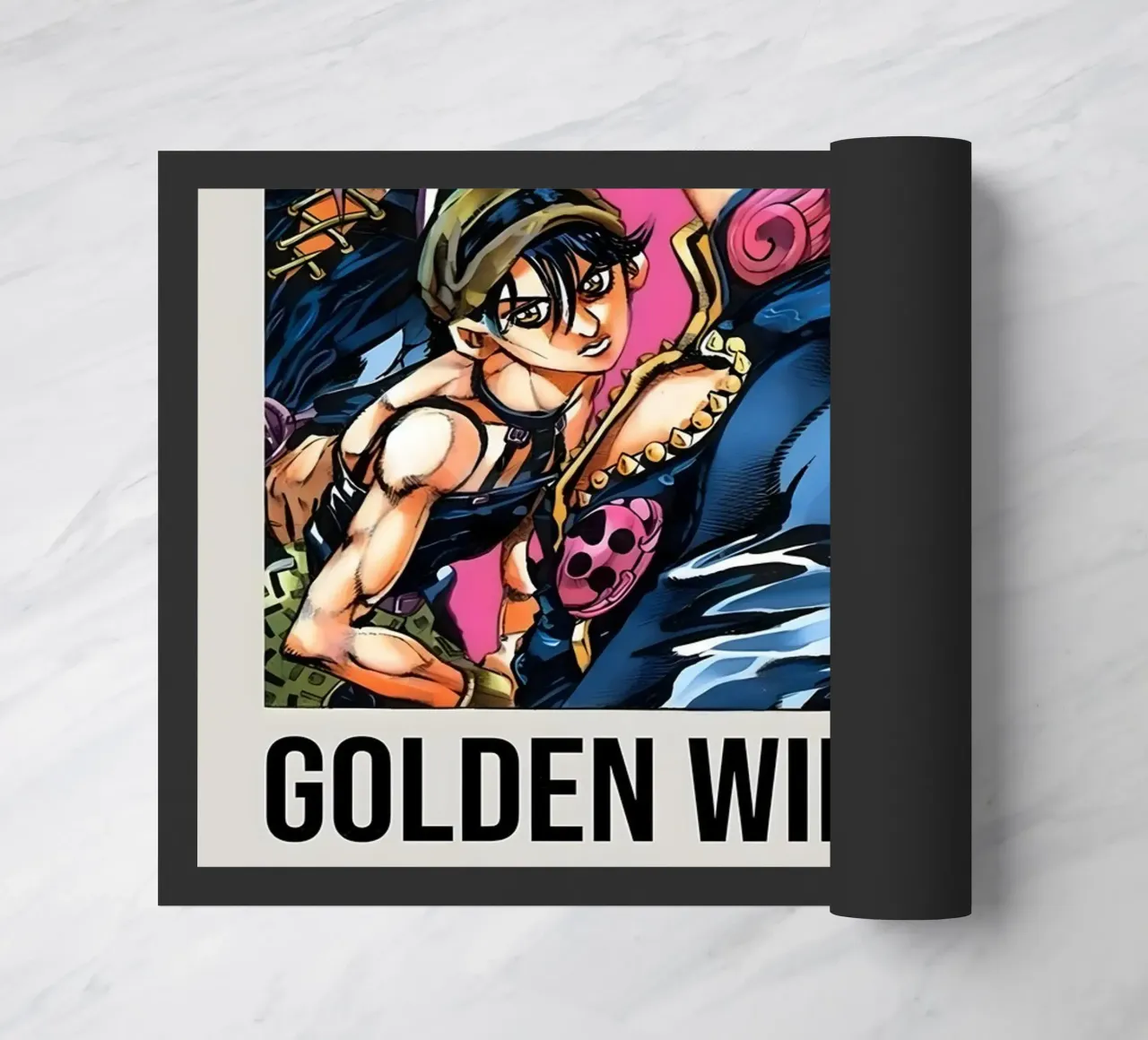 GOLDEN WIND doormat by Totoya