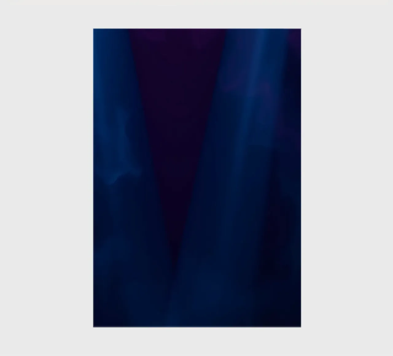 abstract design featuring rich blue tones for modern room notebook by DesignDoodle