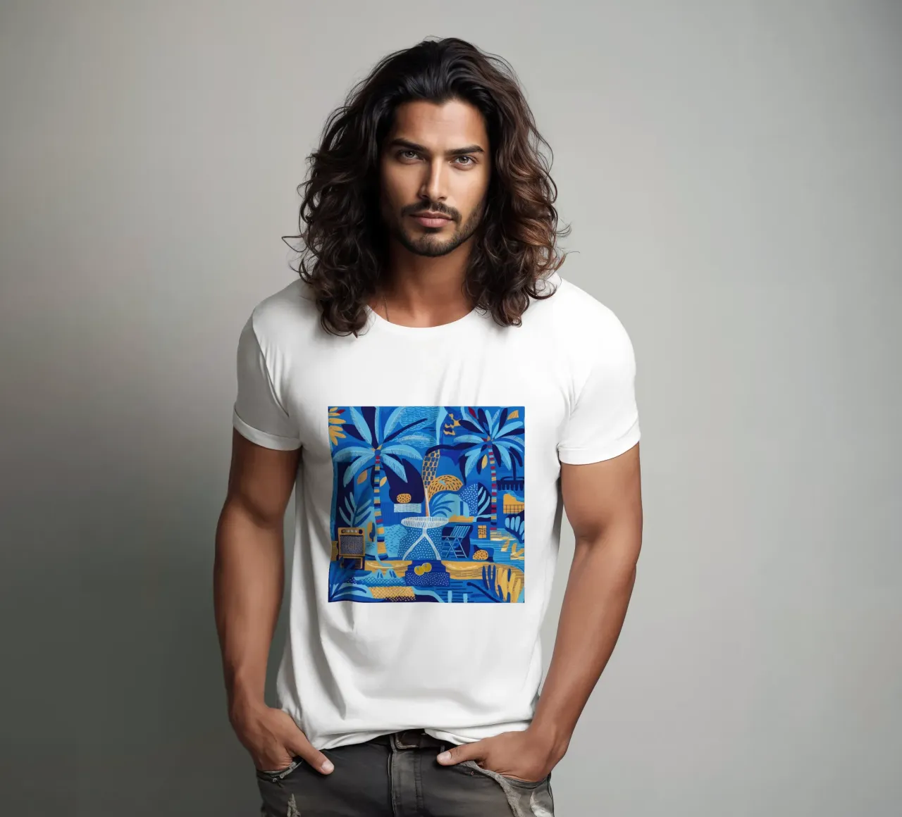Sogno di un'isola tropicale t-shirt da Beach Palette