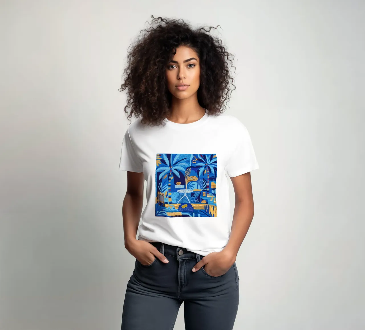 Sogno di un'isola tropicale t-shirt da Beach Palette