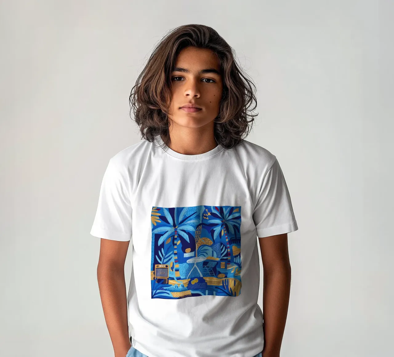 Tropical Island Dream kids t-shirt by Beach Palette