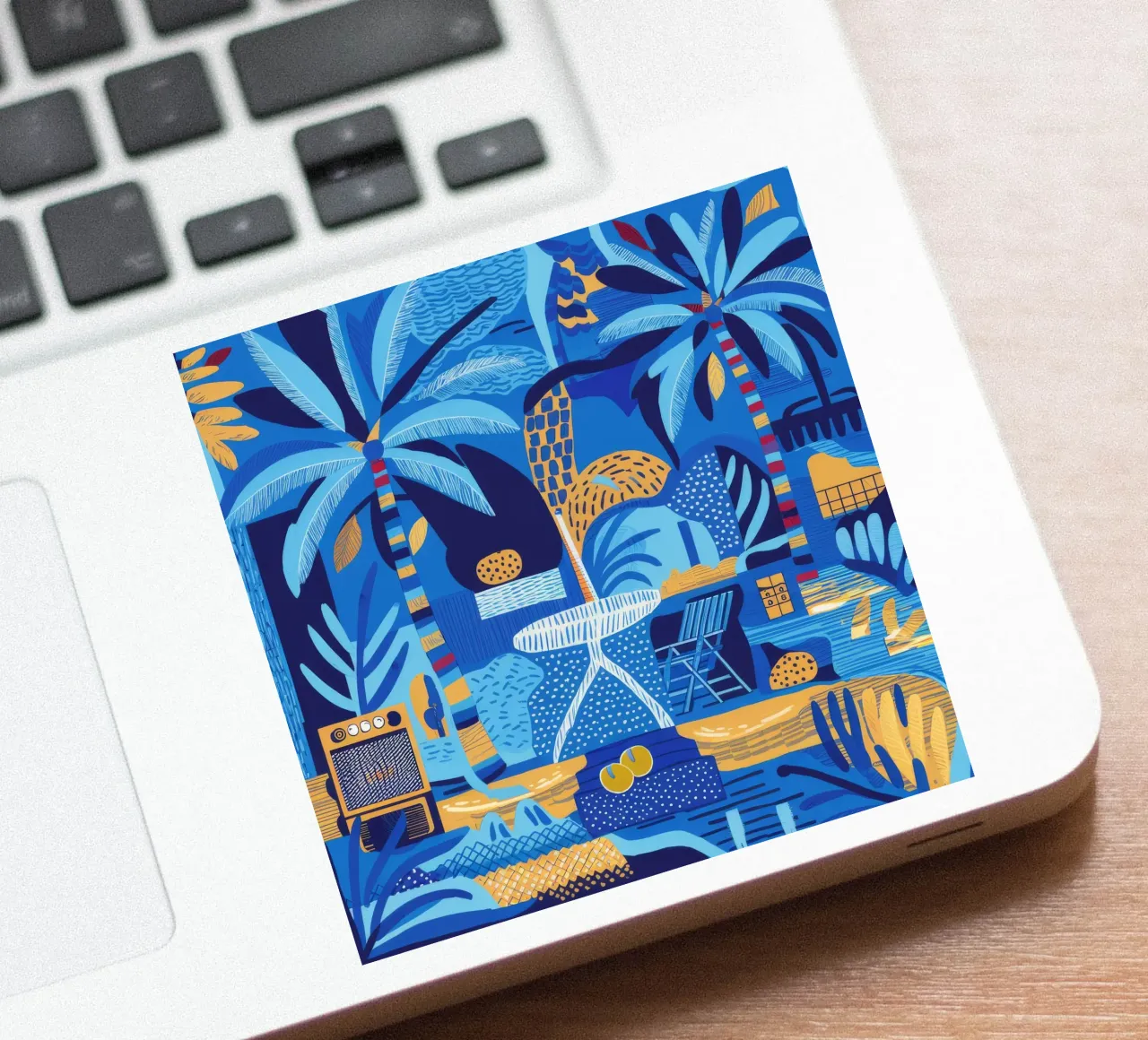 Tropical Island Dream sticker by Beach Palette