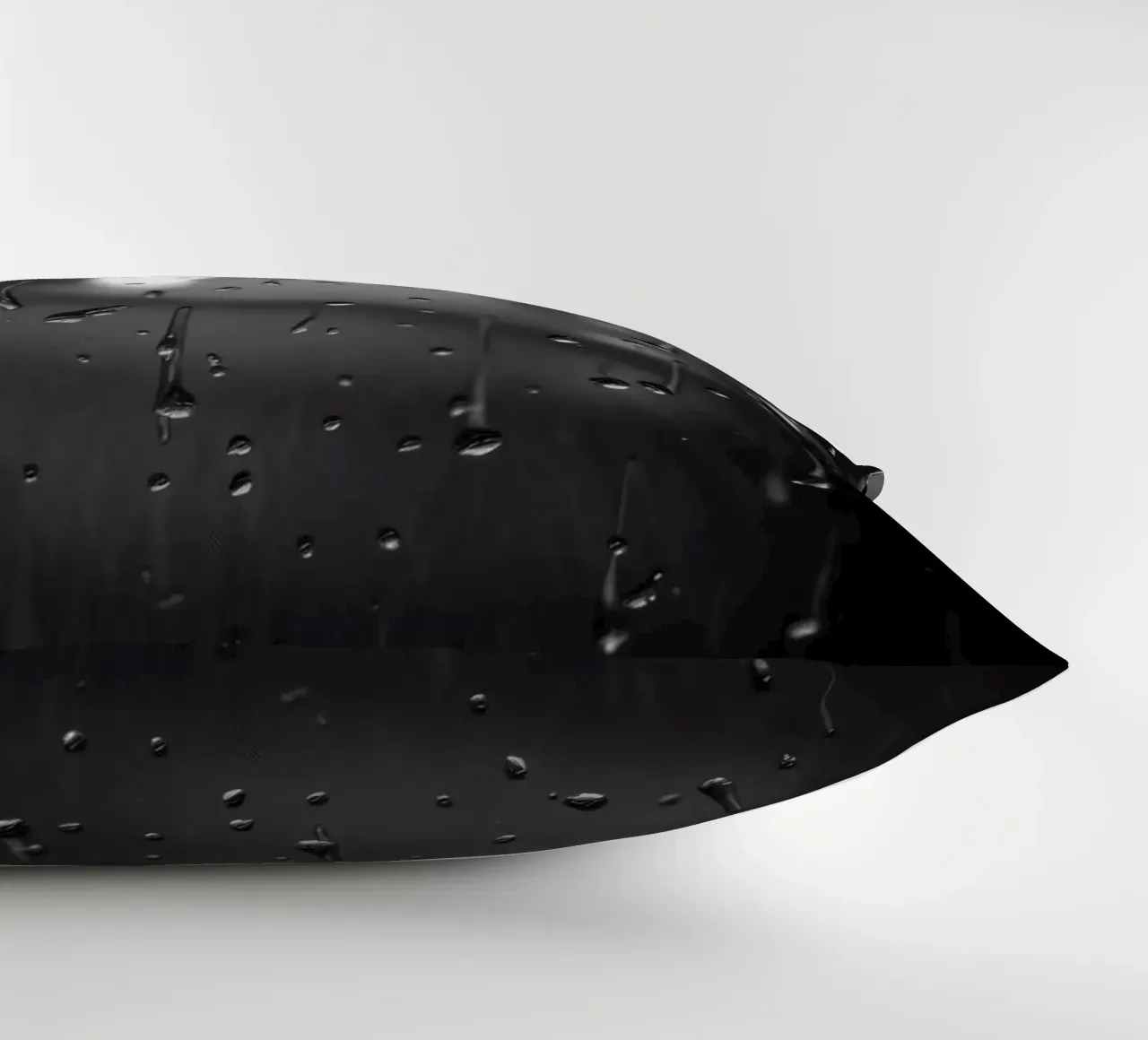 Raindrops on window creating a calming effect decorative cushion by DesignDoodle