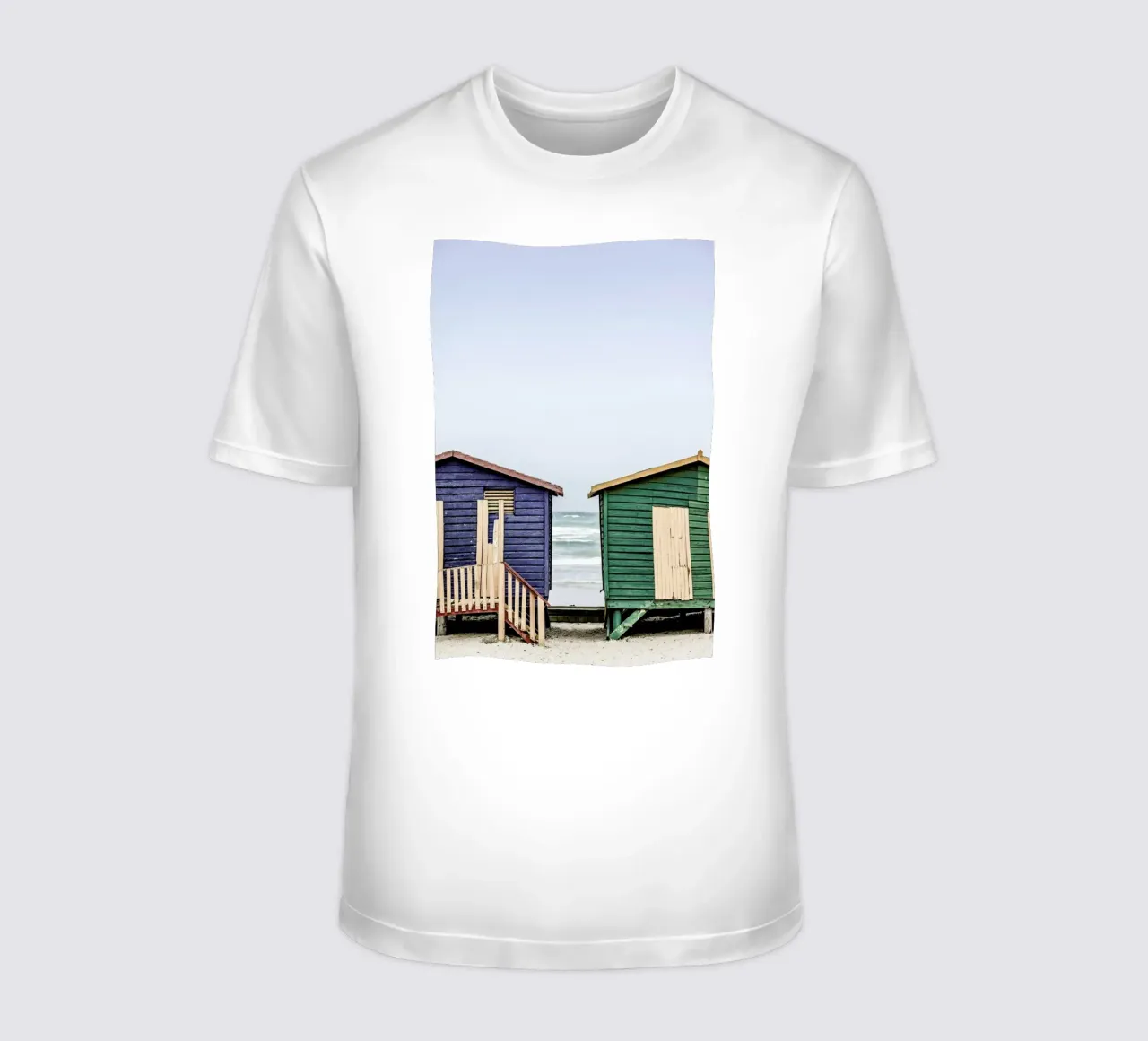 Blue & Green Hut t-shirt da Shot By Clint