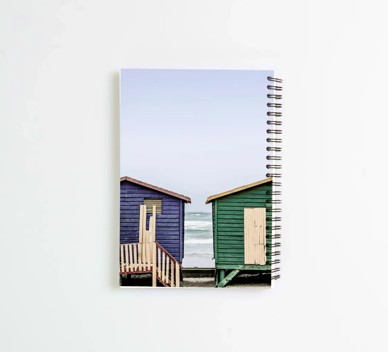 Blue & Green Hut diario ad anelli da Shot By Clint
