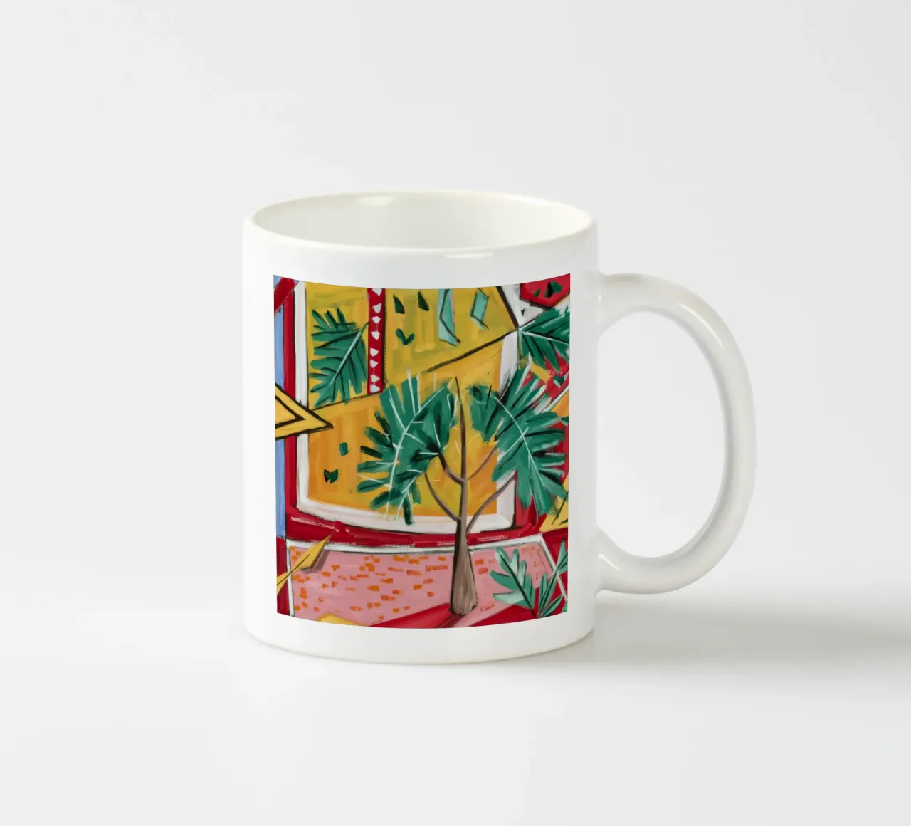 Sogno del paradiso tropicale tazza in ceramica da Beach Palette