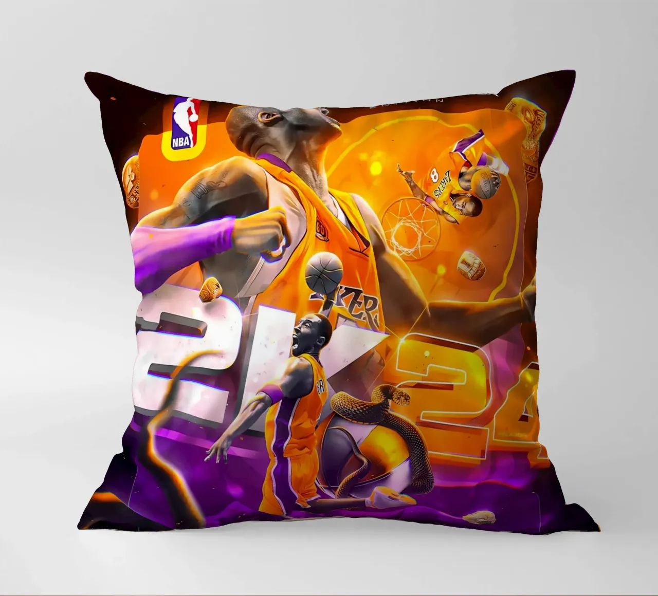 Kobe Bryant cuscino da Agus Creative