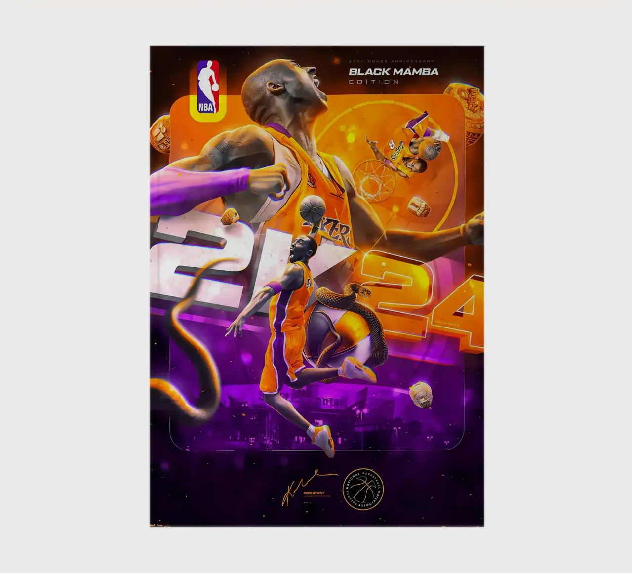 Kobe Bryant notebook by Agus Creative