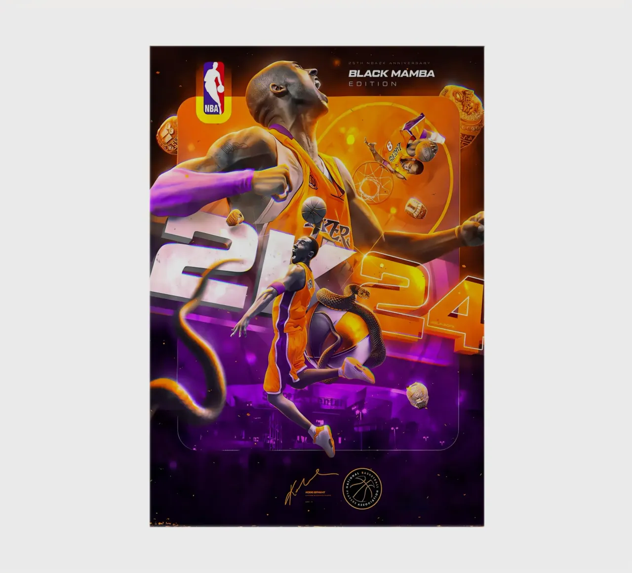 Kobe Bryant notebook by Agus Creative