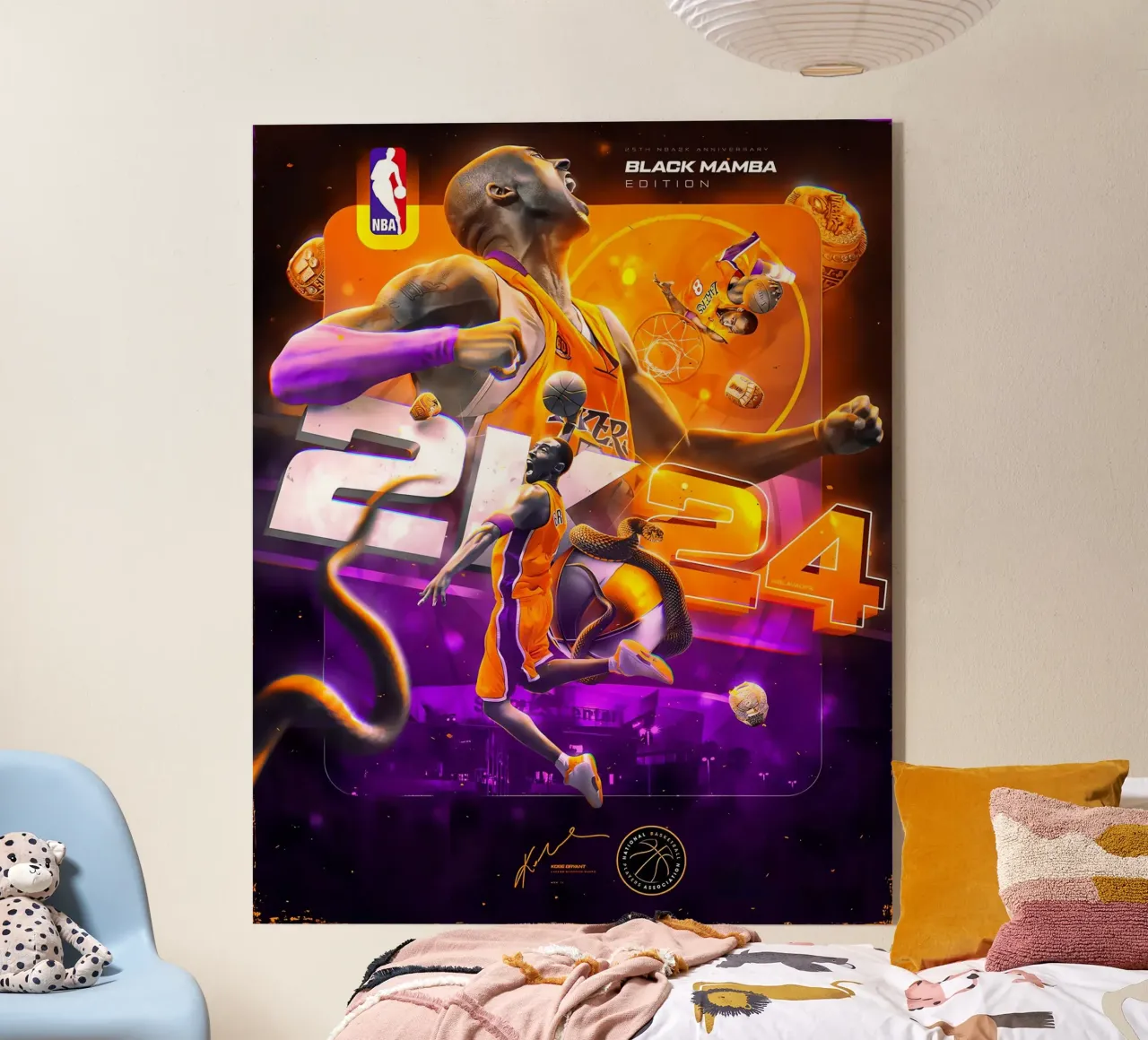 Kobe Bryant plexiglass da Agus Creative