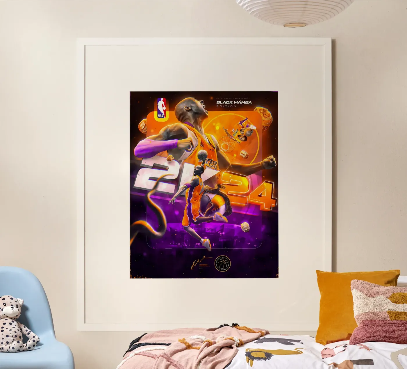 Kobe Bryant poster da Agus Creative