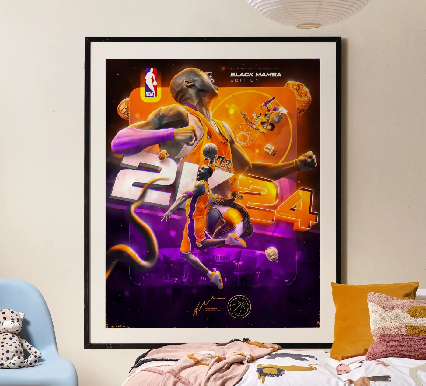 Kobe Bryant poster da Agus Creative