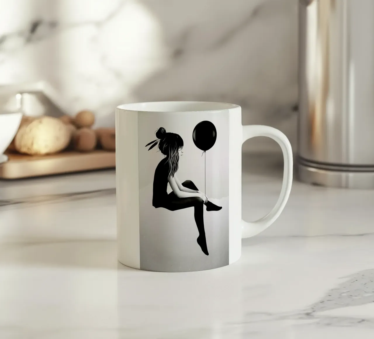 No Such Thing As Nothing tazza in ceramica da Ruben Ireland