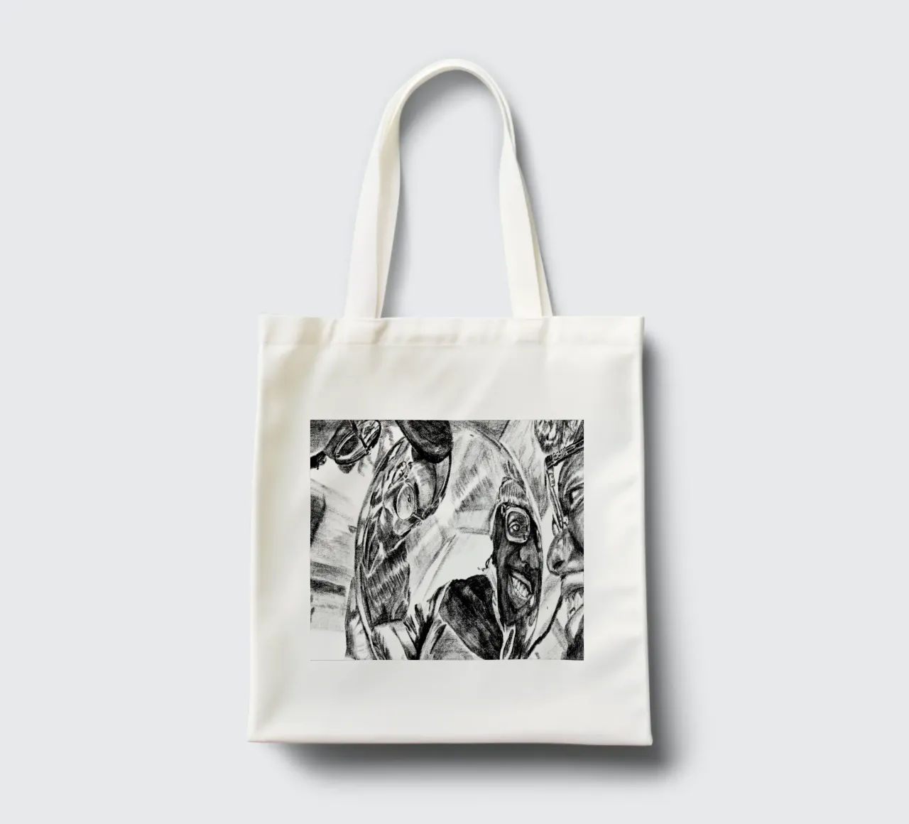 MIKE & Tony Seltzer Flipper II borsa in juta da Band Merch