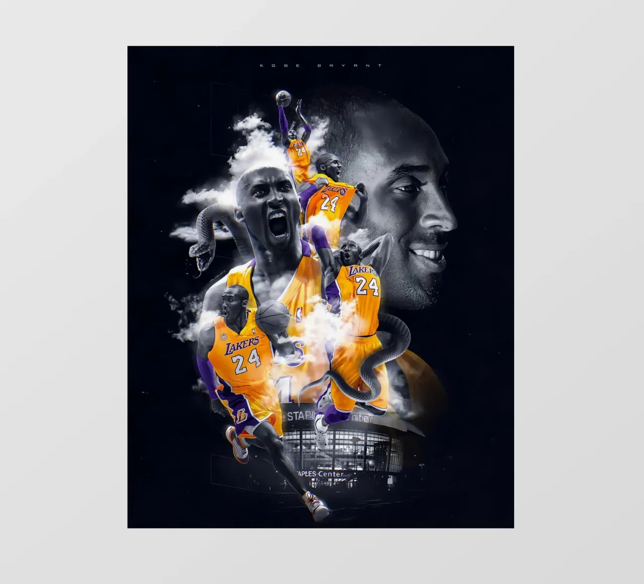 Kobe Bryant telo in pvc da Agus Creative