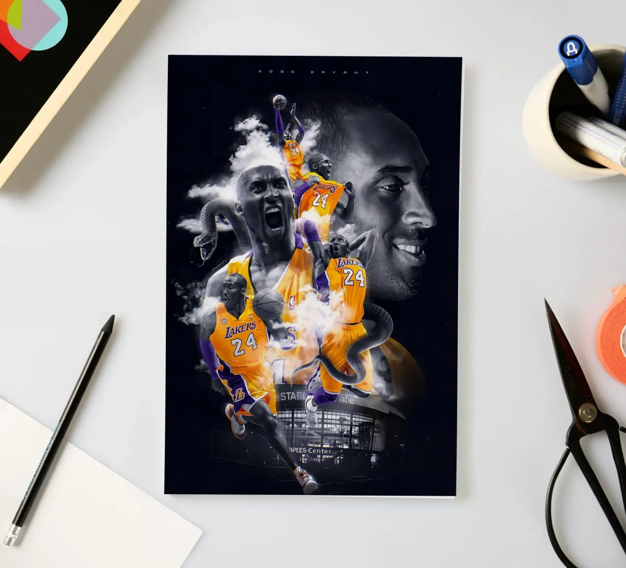 Kobe Bryant notebook by Agus Creative