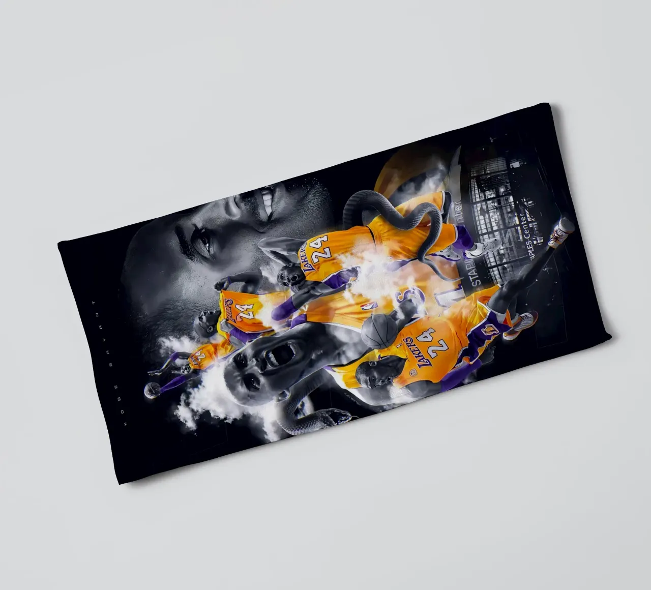 Kobe Bryant asciugamano da bagno da Agus Creative