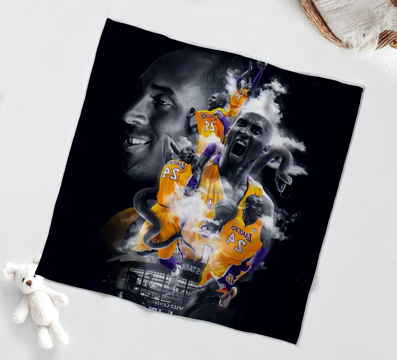 Kobe Bryant coperta in pile da Agus Creative