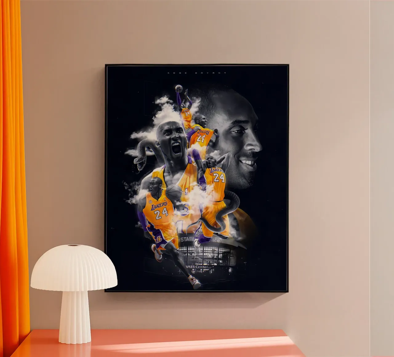 Kobe Bryant plexiglass da Agus Creative