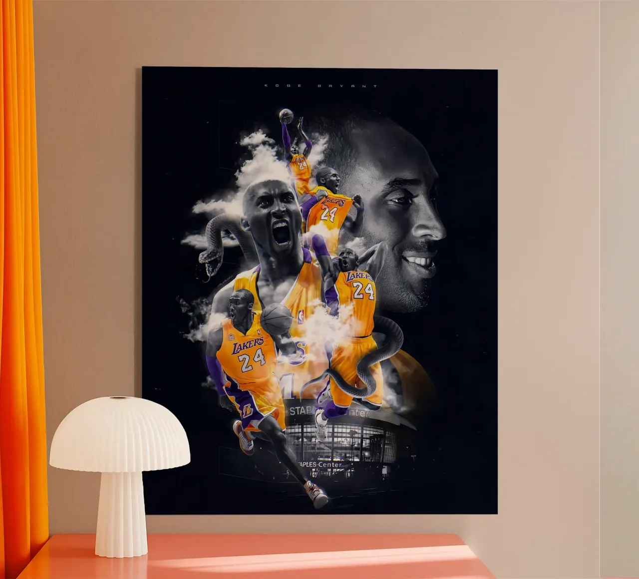 Kobe Bryant plexiglass da Agus Creative
