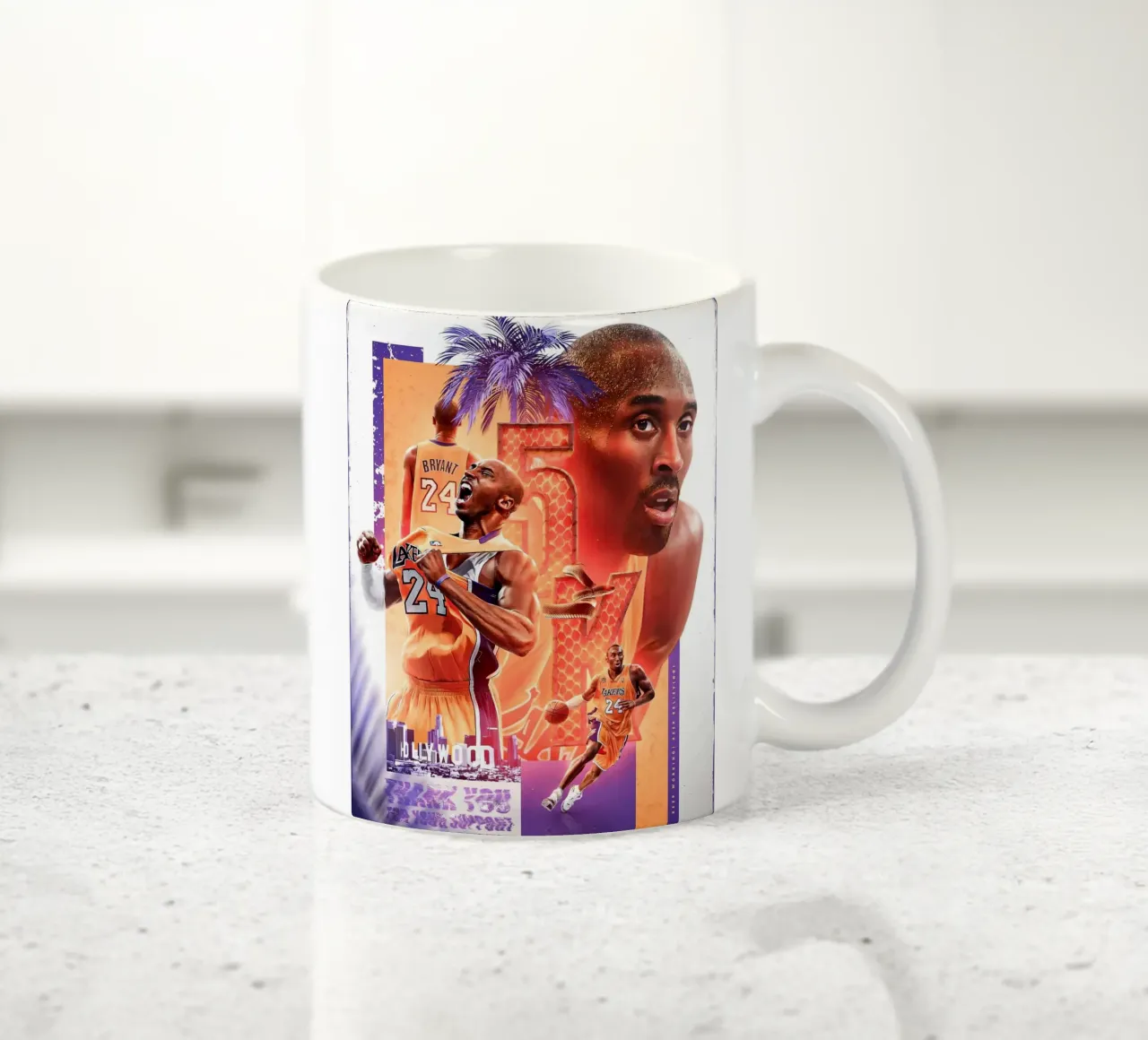 Kobe Bryant tazza in ceramica da Agus Creative