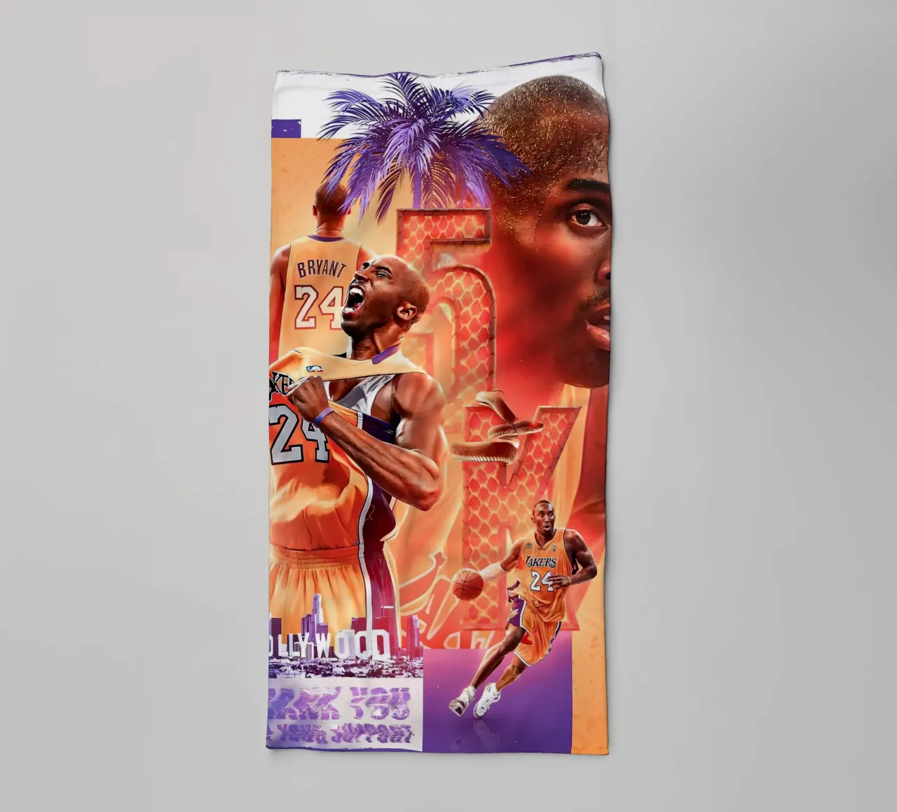 Kobe Bryant asciugamano da bagno da Agus Creative