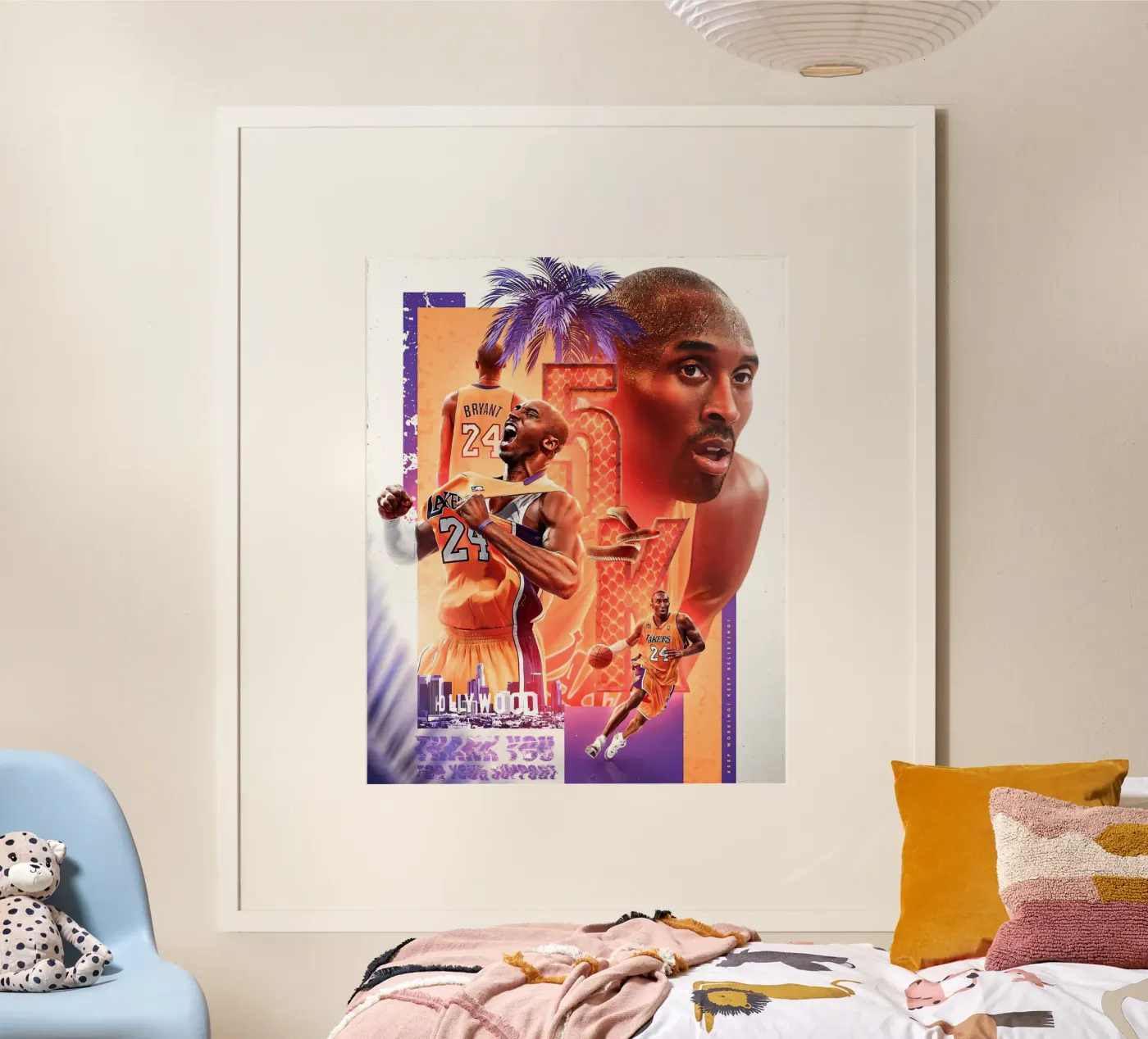 Kobe Bryant poster da Agus Creative