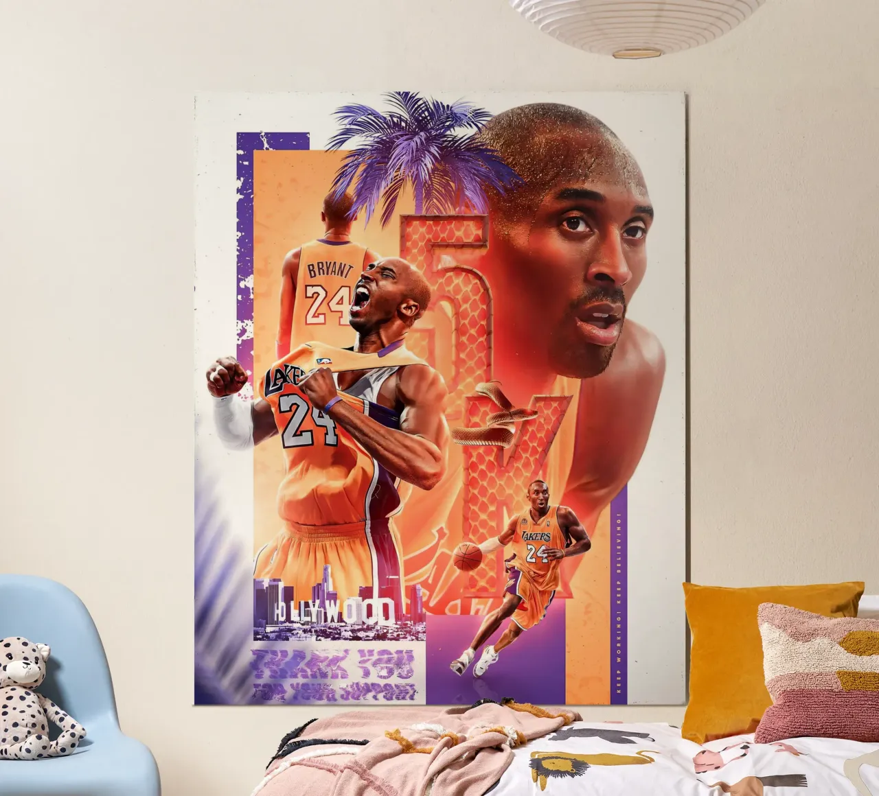 Kobe Bryant carta hahnemühle da Agus Creative