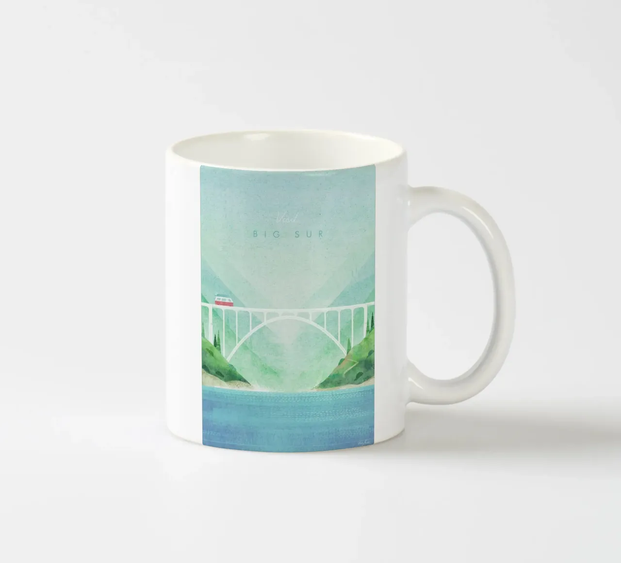 Big Sur tazza in ceramica da Henry Rivers