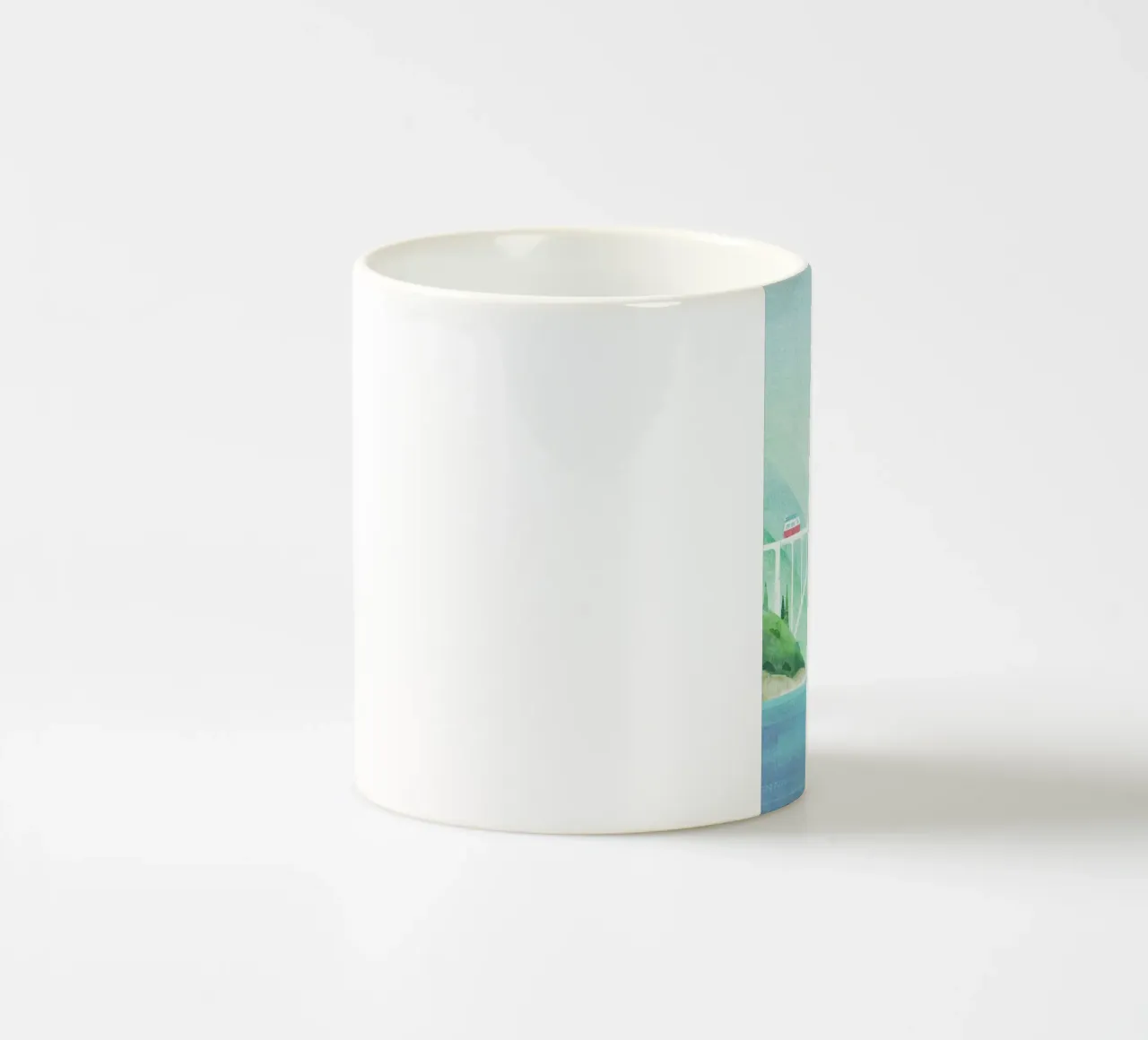 Big Sur tazza in ceramica da Henry Rivers