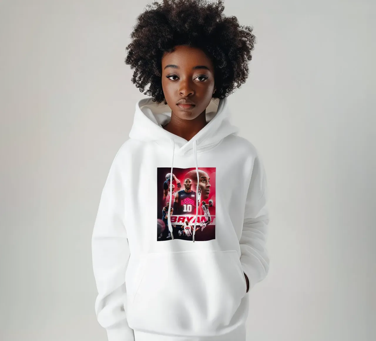 Kobe Bryant felpa con cappuccio da Agus Creative