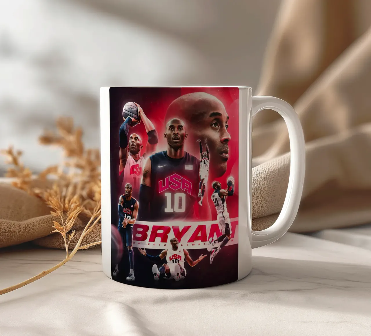 Kobe Bryant tazza in ceramica da Agus Creative
