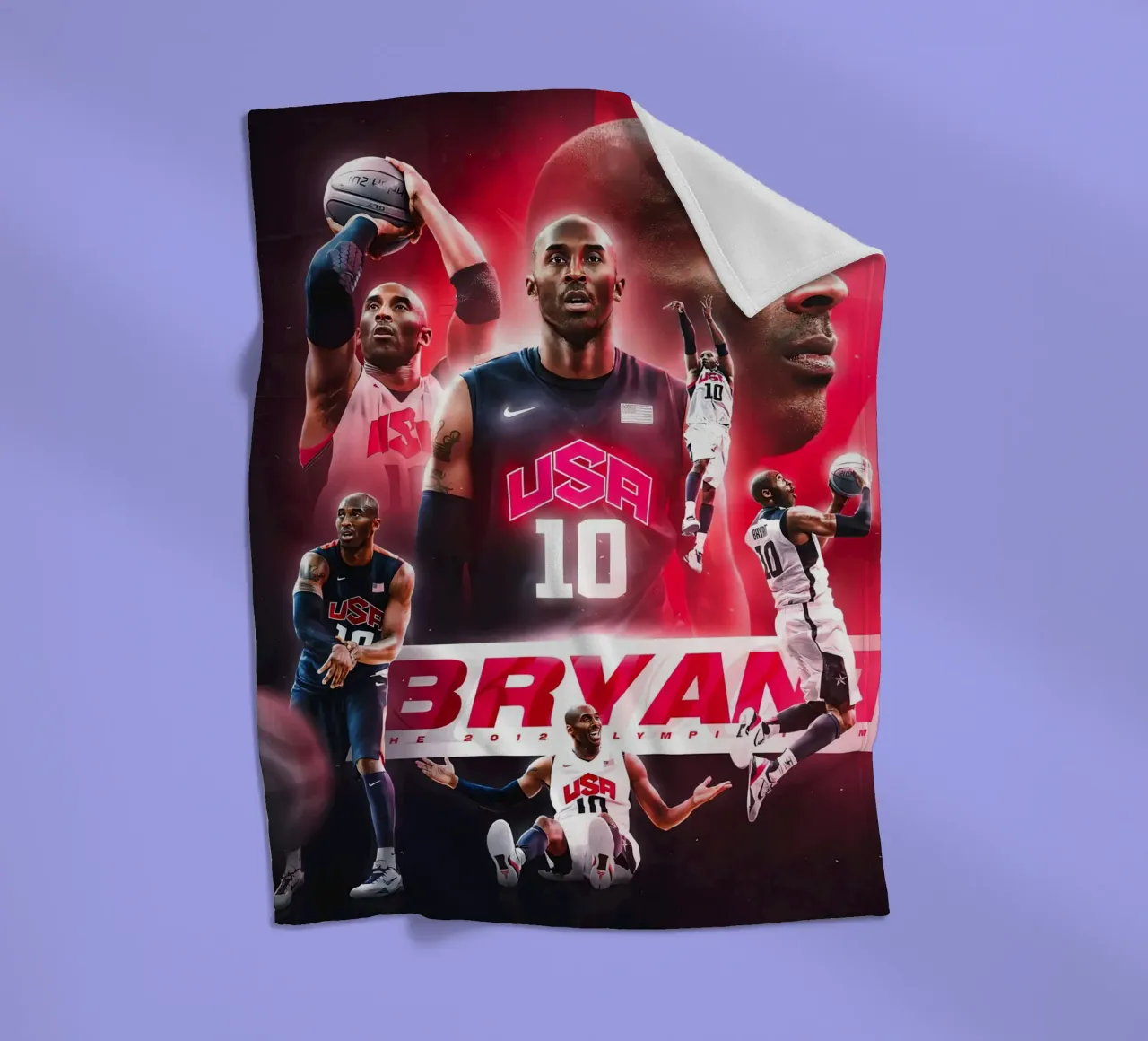 Kobe Bryant coperta in pile da Agus Creative